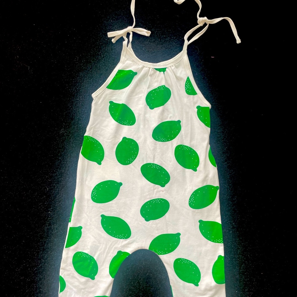 Lime romper!